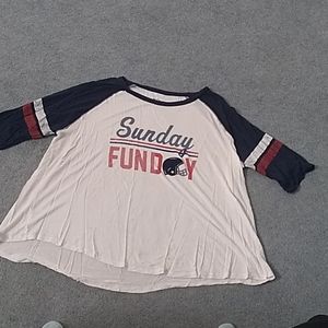 Game day tee size 3x